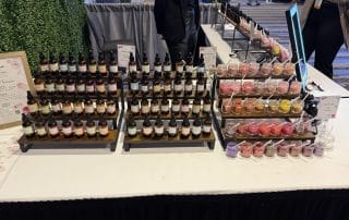 lip gloss bar provides unique conference giveaways